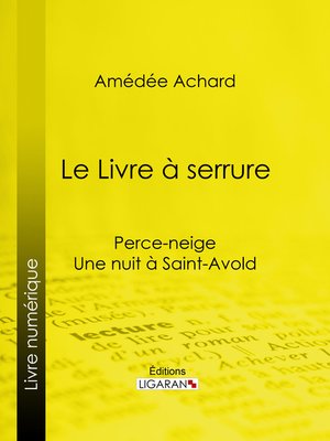 cover image of Le Livre à serrure